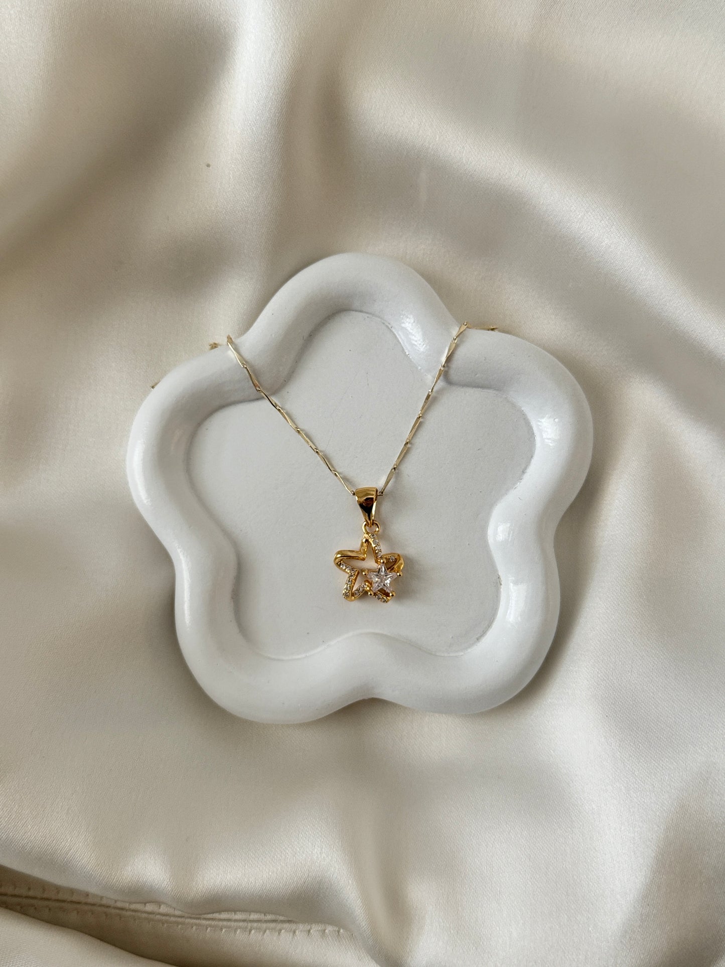 Double Star Necklace