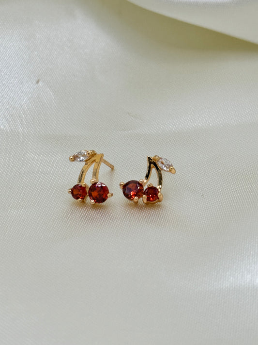 La Cherry Mini Earrings