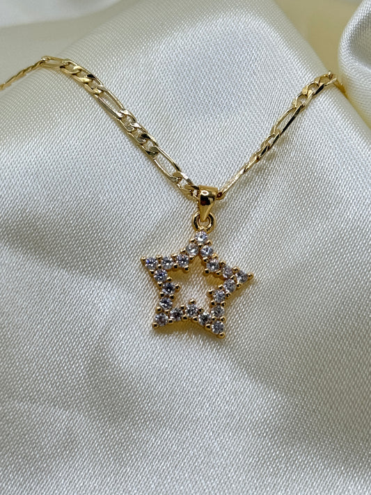 Gold Star Necklace